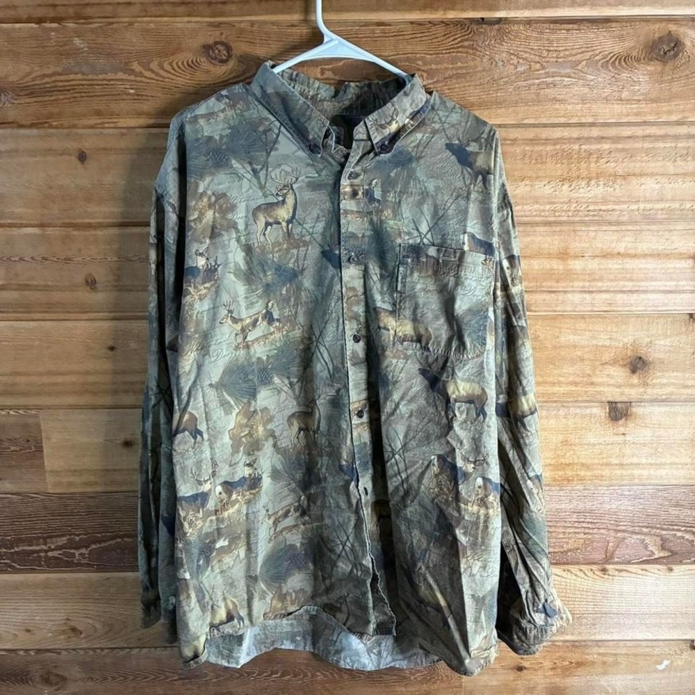 Realtree camo button up shirt